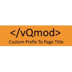 Custom Prefix To Page Title